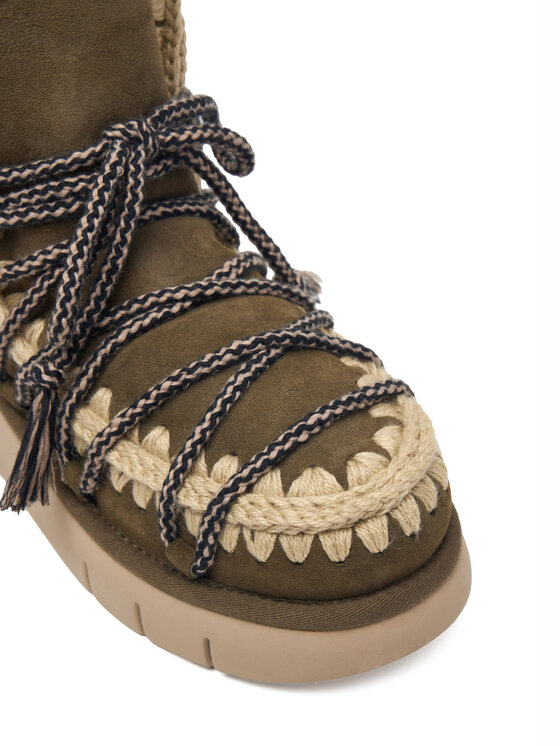 Mou Mou Cizme de zăpadă Eskimo Bounce FW531024A Kaki