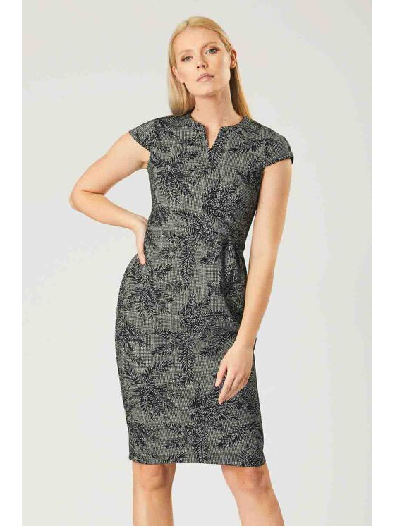 QUIOSQUE QUIOSQUE Každodenné šaty LITTLE E-COMMERCE DRESS Farebná Regular Fit