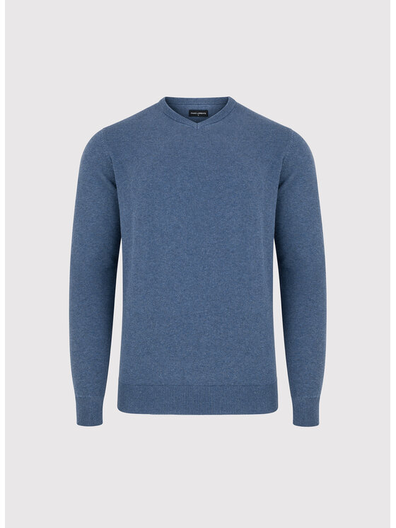 Pako Lorente Pako Lorente Sweter P26SN-2X-003 Niebieski Classic Fit