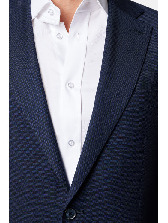 Lancerto Lancerto Garnitur Kannedy GA073124000004 Granatowy Slim Fit