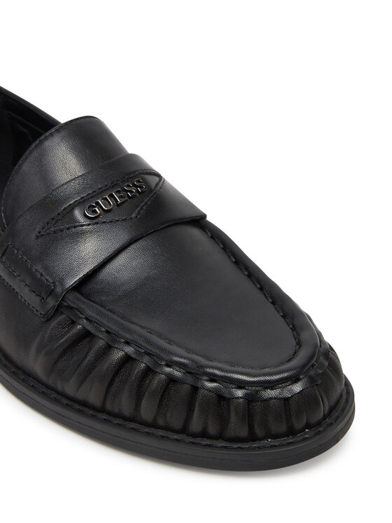 Guess Guess Μοκασίνια FMJOSA LEA14 Μαύρο