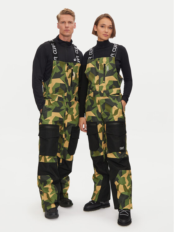 Colourwear Snowboardové nohavice 7010296C6700 Kaki Regular Fit