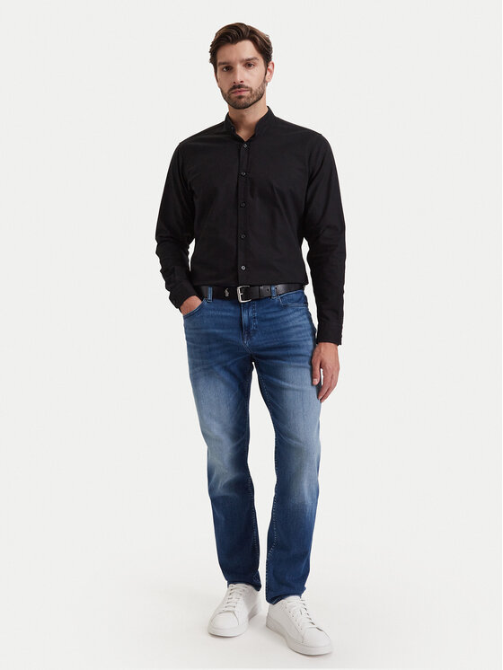 BOSS BOSS Hemd Race 50543101 Schwarz Regular Fit