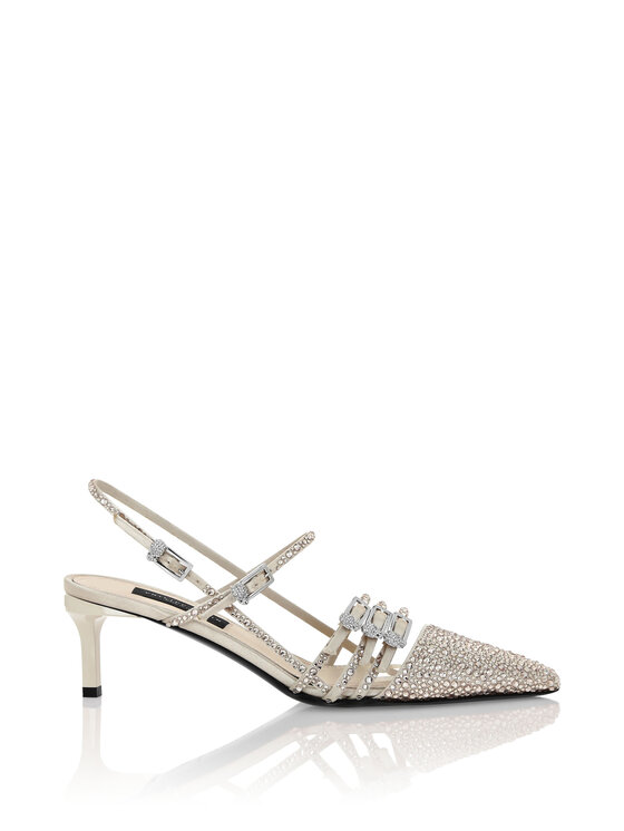 PHILIPP PLEIN PHILIPP PLEIN Czółenka 27489 Beżowy