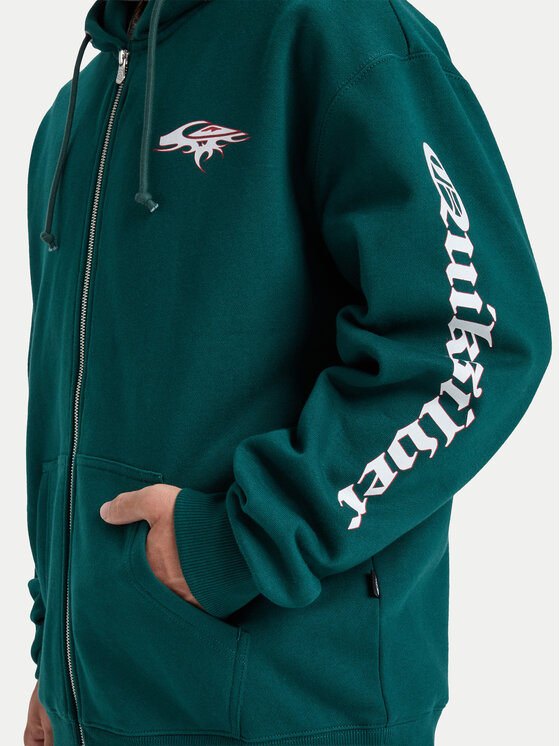 Quiksilver Quiksilver Pulóver Old English EQYFT05156 Sötétzöld Oversize