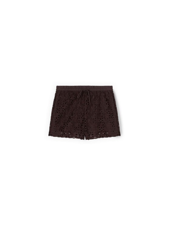 Motivi Motivi Pantaloncini di tessuto P00OQ004573N0V2 Marrone Regular Fit
