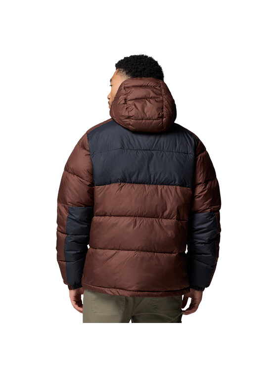 Columbia Columbia Giubbotto invernale Pike Lake II Hooded Jacket Marrone Regular Fit