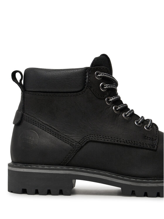 Jack&Jones Jack&Jones Gležnjarji Queensway 12257998 Črna