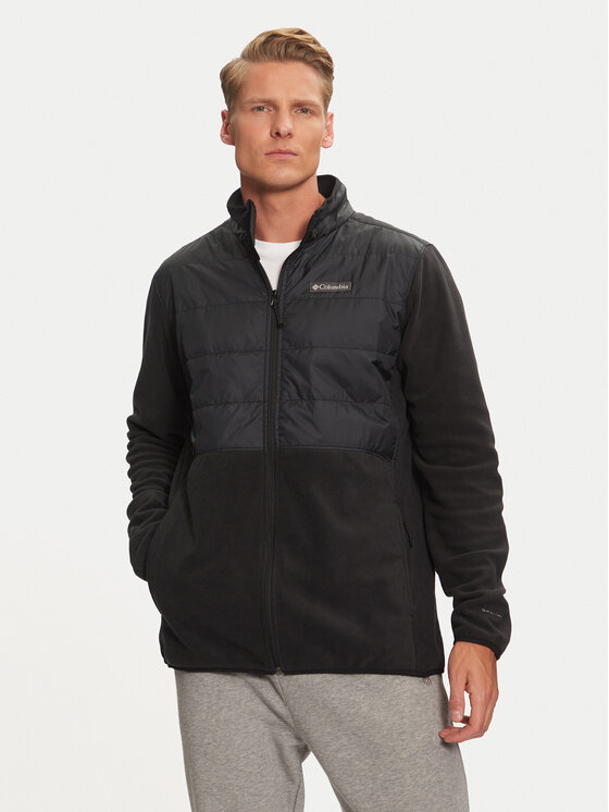Columbia Columbia Techninis džemperis Basin Butte™ 2101761 Juoda Active Fit