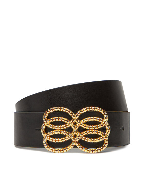 Curea de Damă Pieces Pctunja Wide Jeans Belt 17158014 Negru