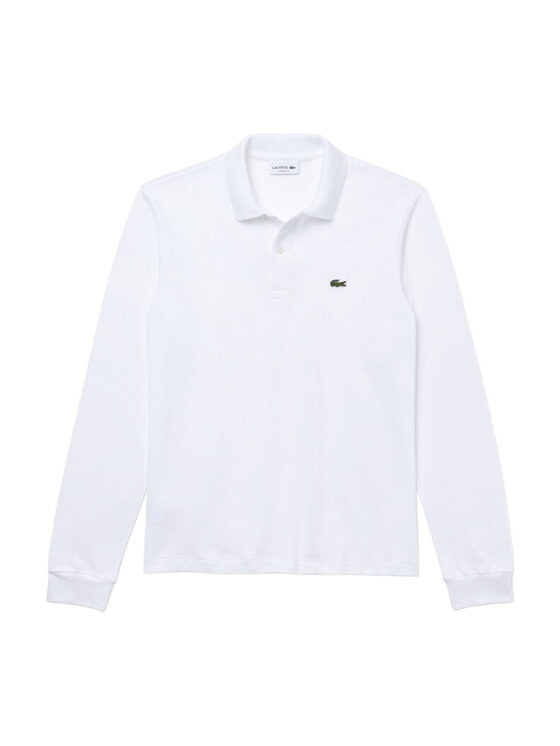 Lacoste T-shirt LACOSTE T-Shirt e Polo Uomo L1312 001 Bianco Bianco Standard Fit
