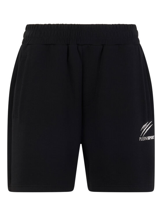 Plein Sport Plein Sport Szorty sportowe 29091 Czarny Jogger Fit
