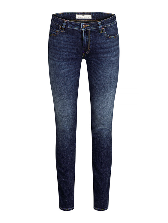 Cross Jeans Cross Jeans Jeansy P 437-017 Niebieski Straight Leg