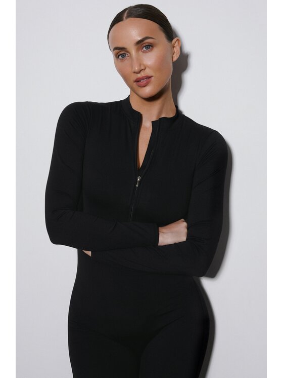 Estro Estro Overal ER00119506 Čierna Slim Fit
