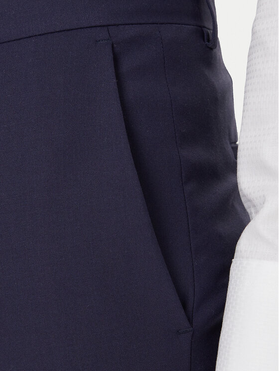 HUGO HUGO Костюм Henry/Getlin232X 50547345 Тъмносин Slim Fit