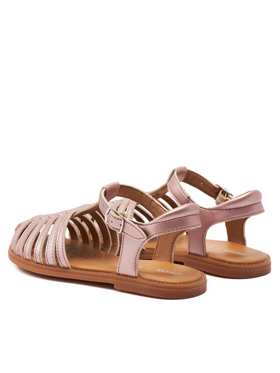 Geox Geox Sandály J Sandal Karly Girl J4535A 0NFQD C8013 S Růžová