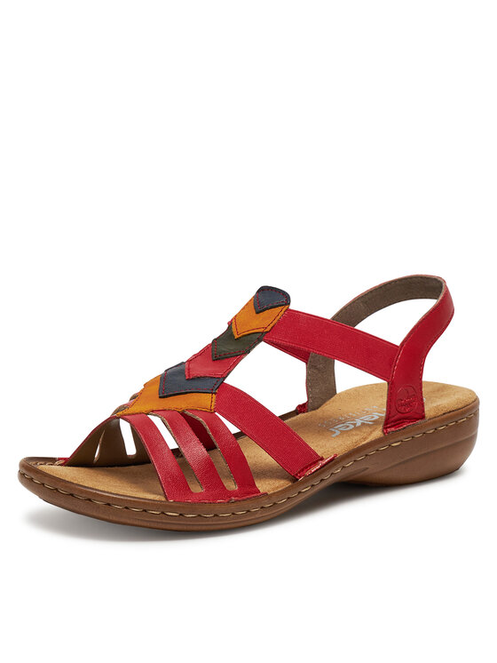 Rieker Rieker Sandalen 60804-33 Rot