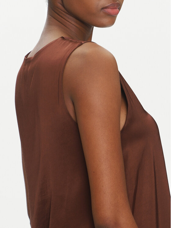 ViCOLO ViCOLO Blusa TD0765 Marrone Regular Fit