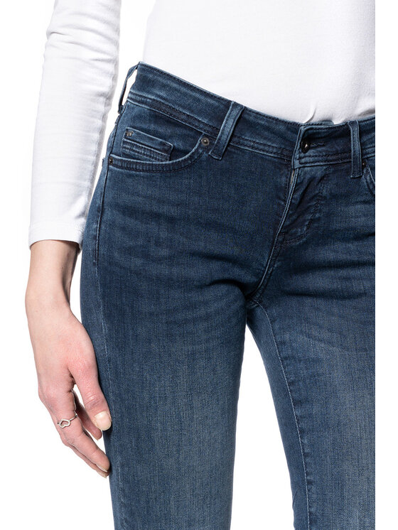 Mustang Mustang Jeansy JASMIN JEGGINGS Niebieski Skinny Fit