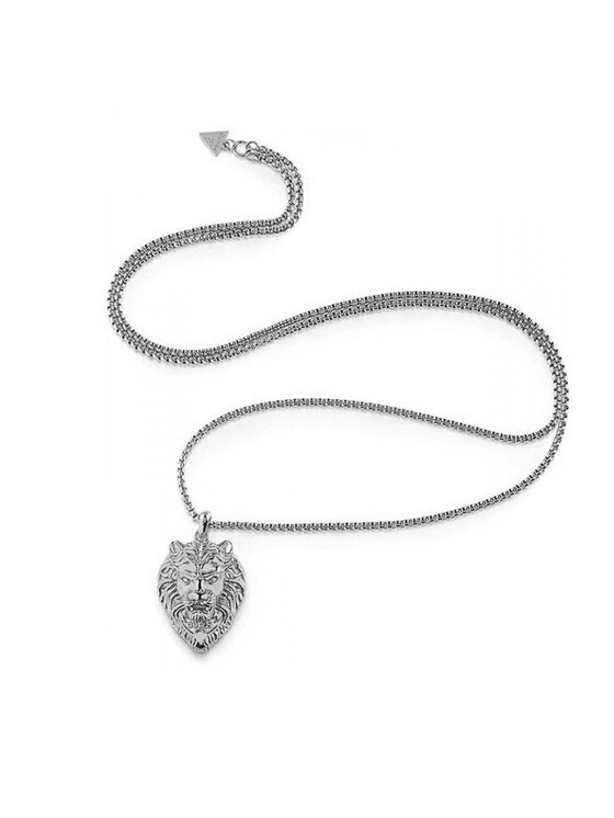 Guess Guess Naszyjnik JUMN01387JWSTT/U Srebrny