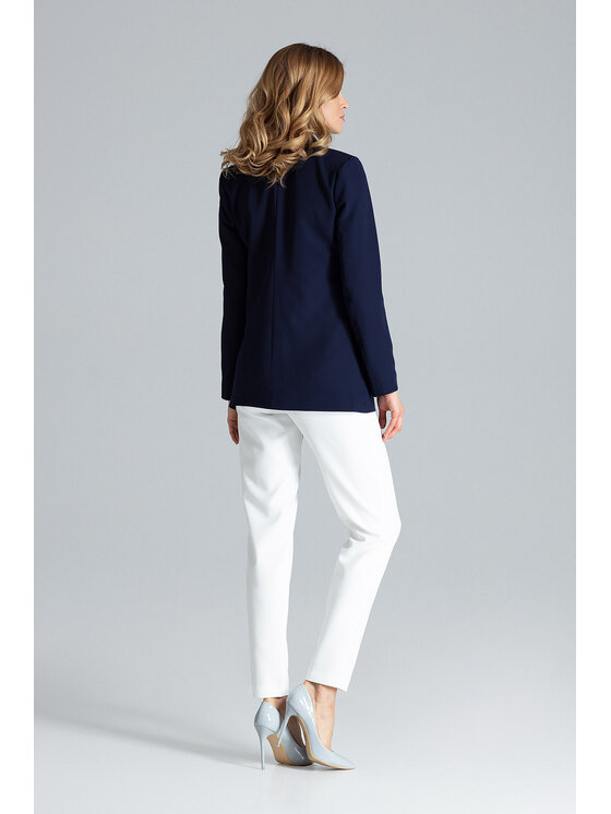 FIGL FIGL Sako M642 Modrá Regular Fit