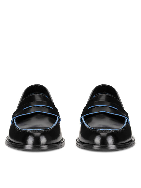 GINO ROSSI Gino Rossi Mokasíny MONEY-E25-25420 Černá