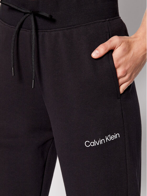 Calvin Klein Performance Calvin Klein Performance Spodnie dresowe 00GWS2P608 Czarny Regular Fit