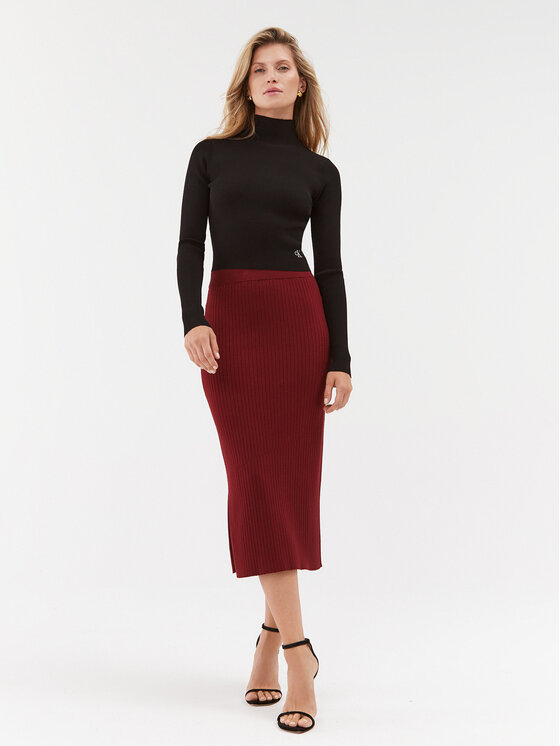 Calvin Klein Jeans Calvin Klein Jeans Rolák J20J222722 Čierna Slim Fit