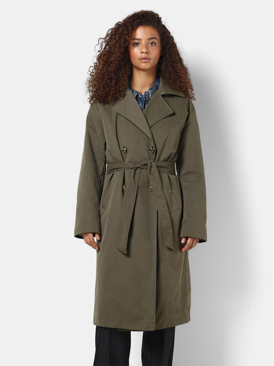 Noisy May Noisy May Trench Manya 27028990 Zelena Regular Fit