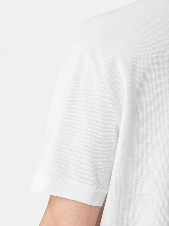 Lacoste Lacoste Polokošeľa PH7757 Biela Loose Fit