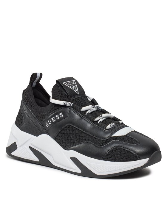 Guess Guess Sneakersy Geniver2 FLPGE2 FAB12 Czarny