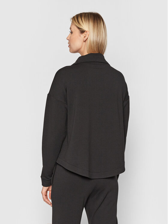 Triumph Sweatshirt Thermal 10209582 Schwarz Relaxed Fit | Modivo.de