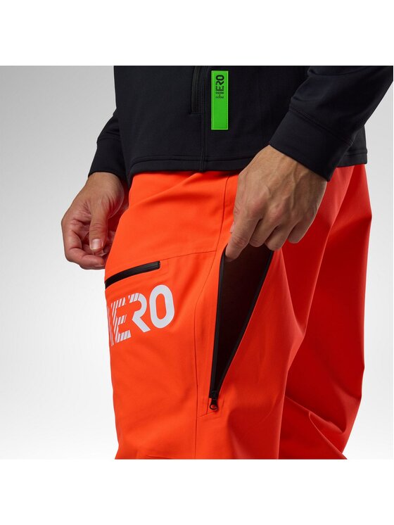 Rossignol Rossignol Spodnie narciarskie M Hero Evader 2.0 3L Shell Pant Czerwony Regular Fit