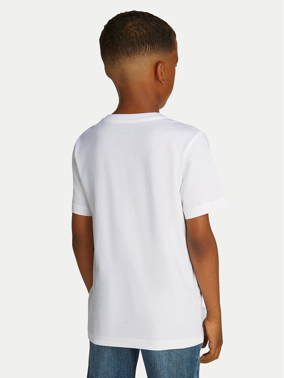 Calvin Klein Jeans Calvin Klein Jeans Majica Shifted IB0IB02351 Bela Regular Fit