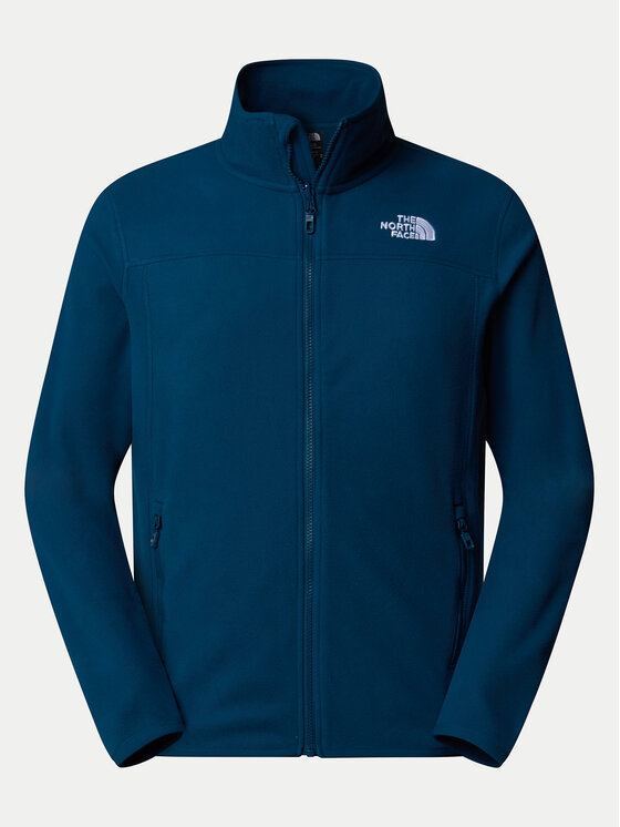 The North Face The North Face Fleecová mikina Glacier NF0A855X Tmavomodrá Regular Fit