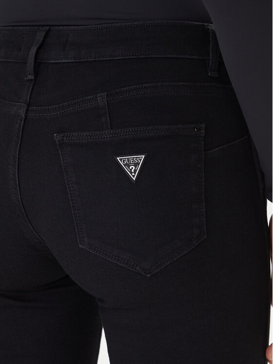 Guess Guess Džinsai Curve X. W2YAJ2 D4PZ1 Juoda Skinny Fit
