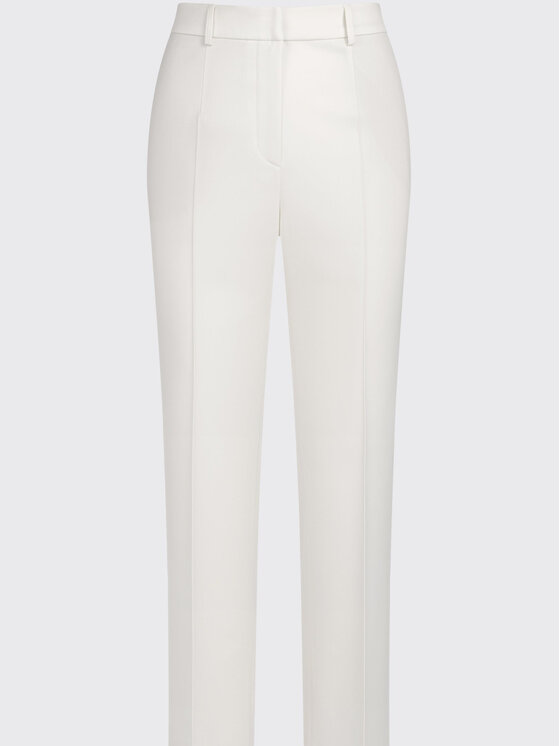 MARI PRETI MARI PRETI Pantalone da abito Serene Bianco Regular Fit