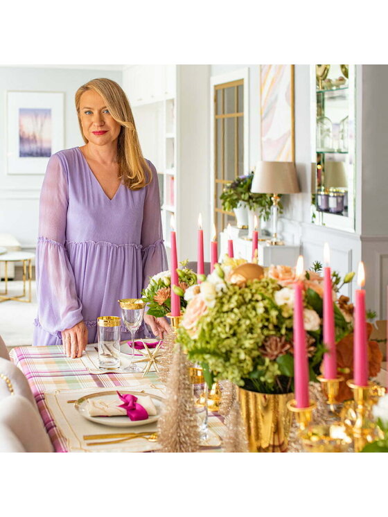 Roseberry Home Roseberry Home Serwetki haftowane Golden Bows Złoty