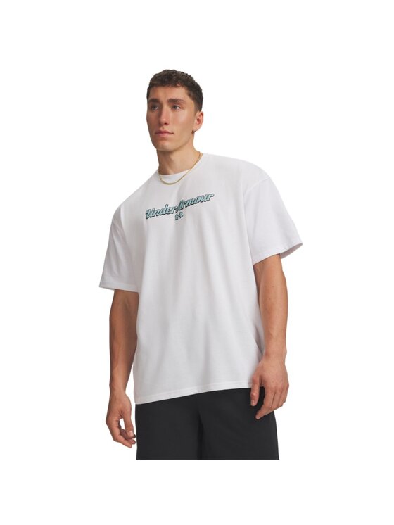 Under Armour Under Armour T-Shirt 6009266 Biały Oversize
