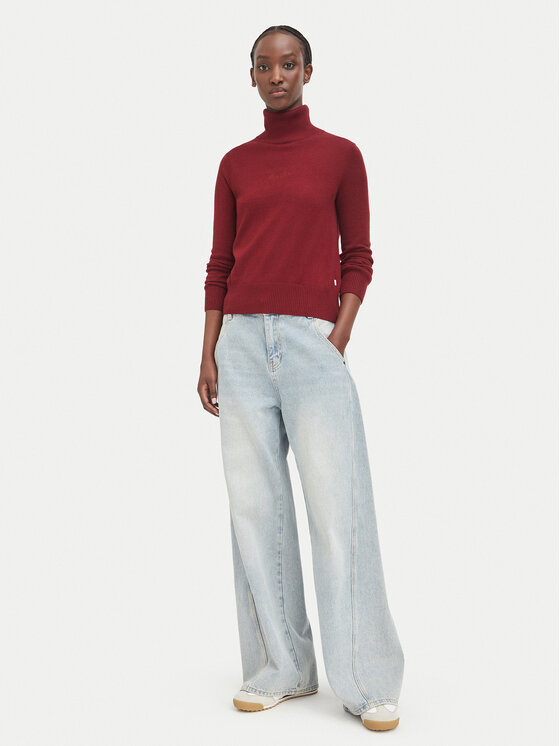 Guess Jeans Guess Jeans Golf 184166 Czerwony Classic Fit