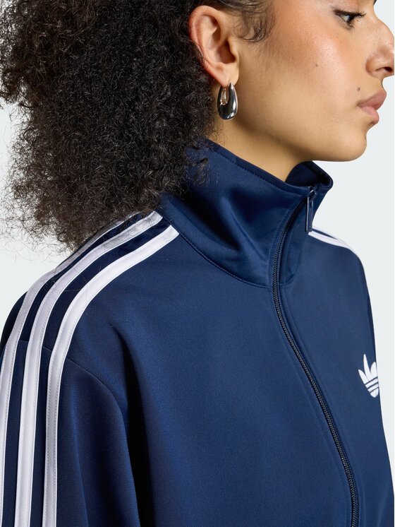 adidas adidas Bluza FIREBIRD Niebieski jasny Loose Fit