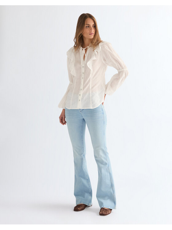 Wrangler Wrangler Jeansy MONTANA Niebieski Wide Leg