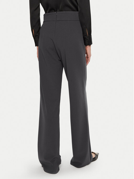 Rinascimento Rinascimento Pantaloni din material CFC0120004003 Gri Regular Fit
