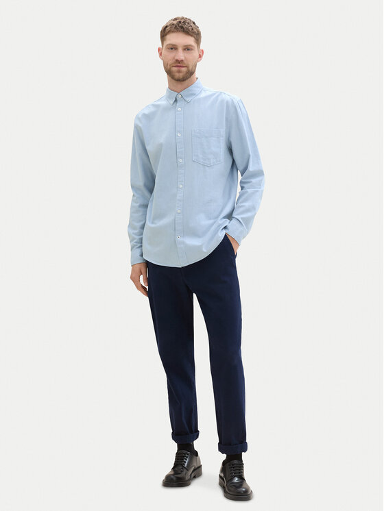 Tom Tailor Tom Tailor Marškiniai 1042640 Mėlyna Regular Fit