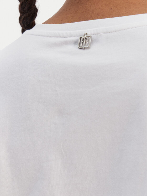 Fracomina Fracomina Bluza FR26ST3039J40001 Écru Regular Fit