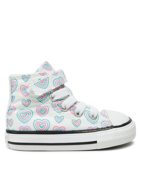 Converse Modne Superge Chuck Taylor All Star Hearts Easy-On A08379C Pisana