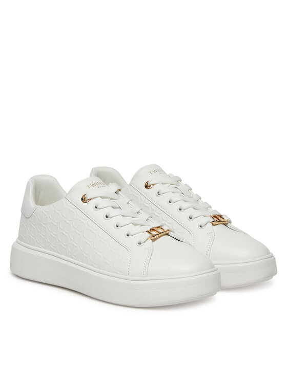 TWINSET TWINSET Snīkeri 251TCP01C Balts