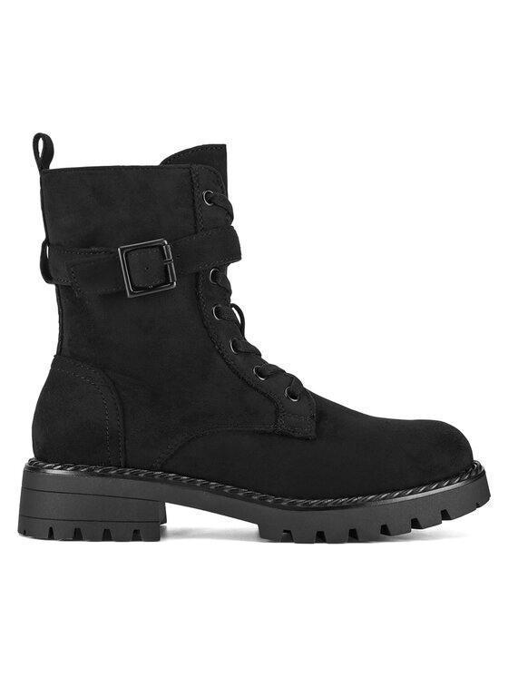 Damskie Botki DeeZee, Rozmiar 37, Czarne, WS6111-27
