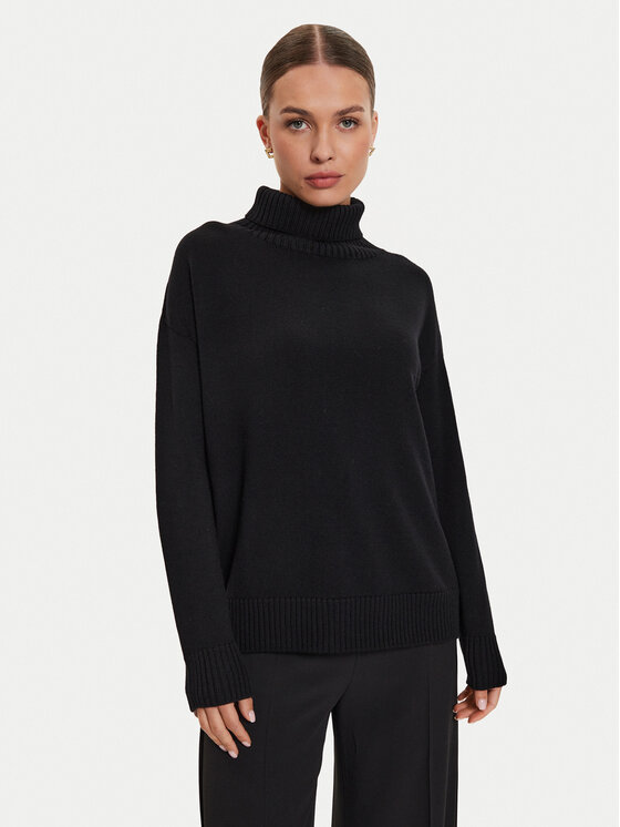 Max Mara Leisure Max Mara Leisure Ζιβάγκο Superbo 2426366148 Μαύρο Relaxed Fit