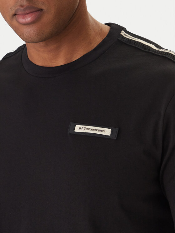EA7 Emporio Armani EA7 Emporio Armani T-Shirt 7M001476 AF10375 Černá Regular Fit